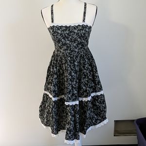 Floral Print Cottagecore Farmhouse Style Dress